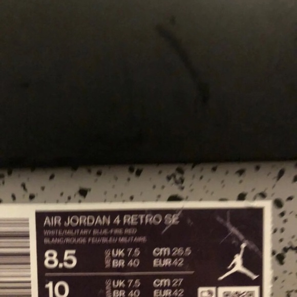 Jordan 4 SE “what the” - Picture 9 of 11